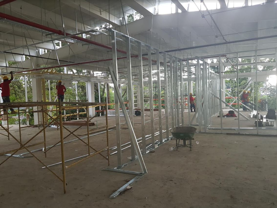 Imagen alusiva a Así van las obras del Edificio de Educación