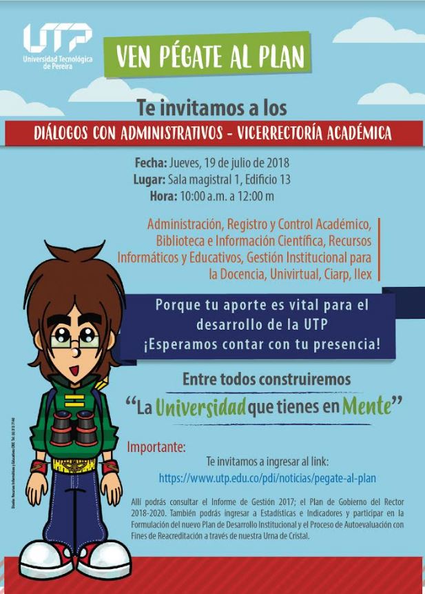 Imagen alusiva a Diálogo con Administrativos Jueves 19