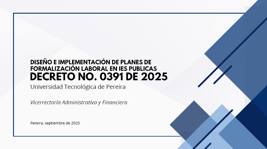 Imagen alusiva a Generalidades sobre la Formalización Laboral en la UTP