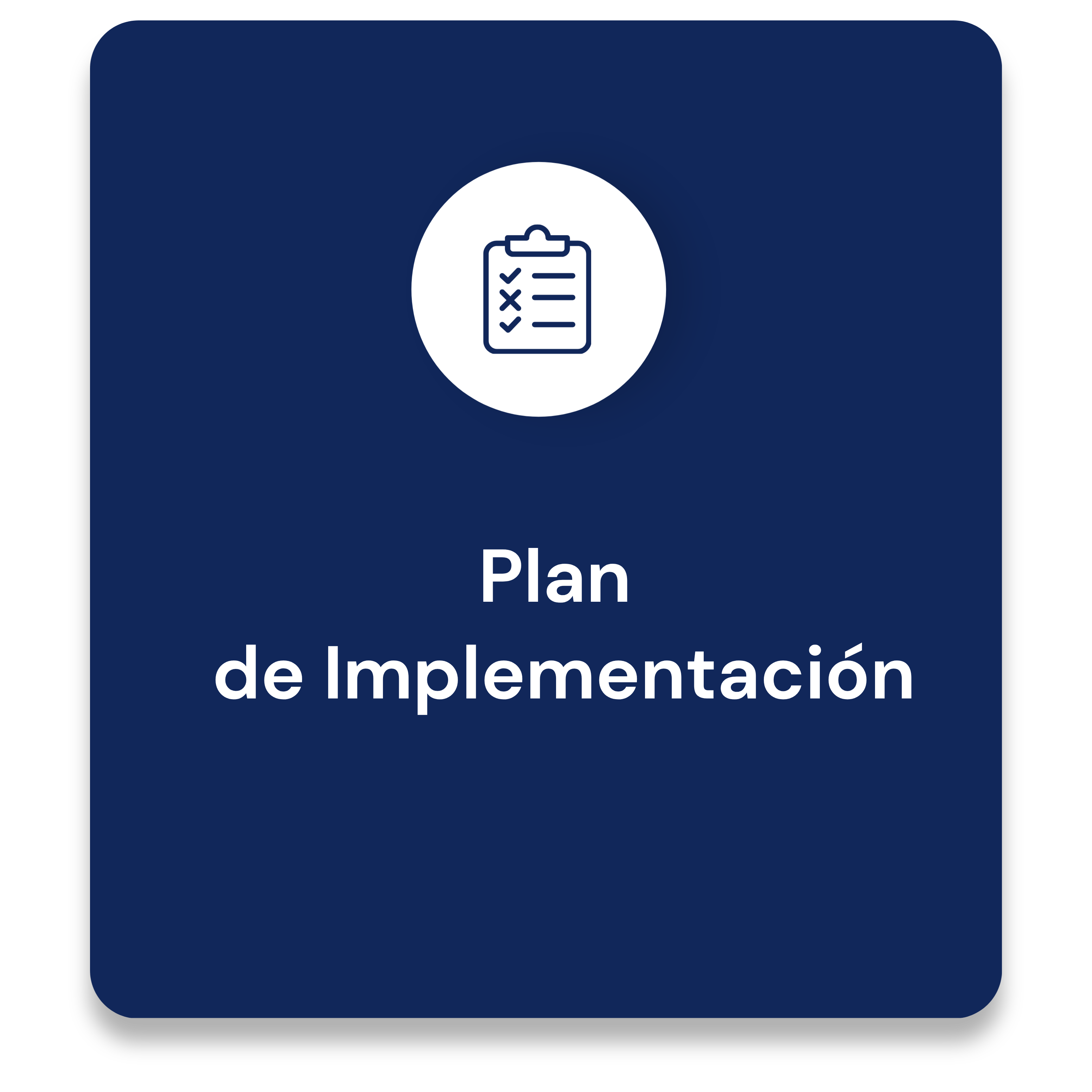 Enlace a Plan de implementación