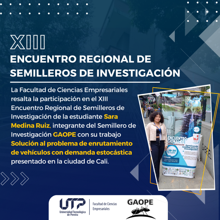 Participación: XIII Encuentro Departamental de Semilleros de Investigación