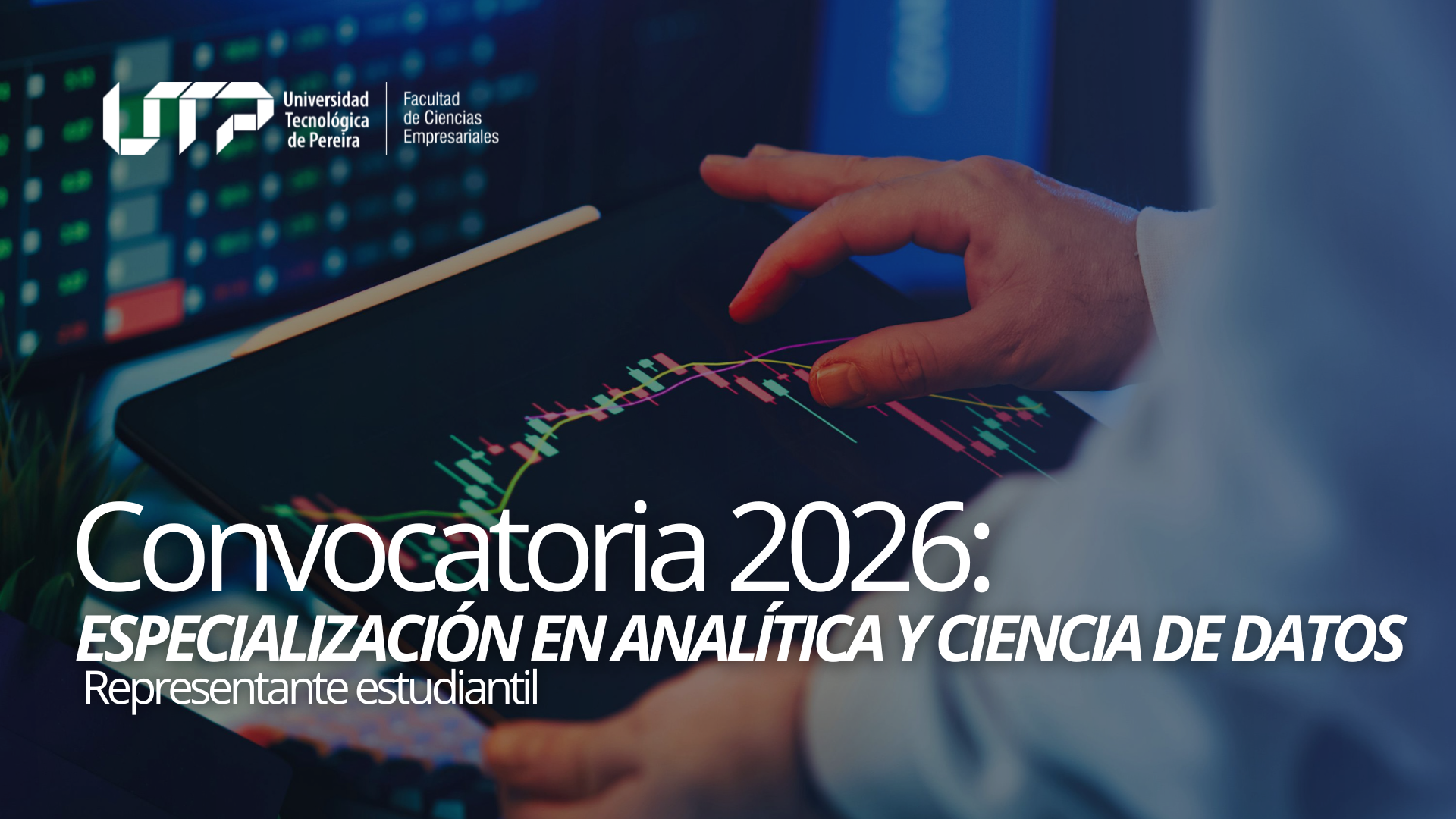 Convocatoria elección de un representante de los estudiantes ante el Comité Curricular de la Especialización en Analítica y Ciencia de Datos Aplicada