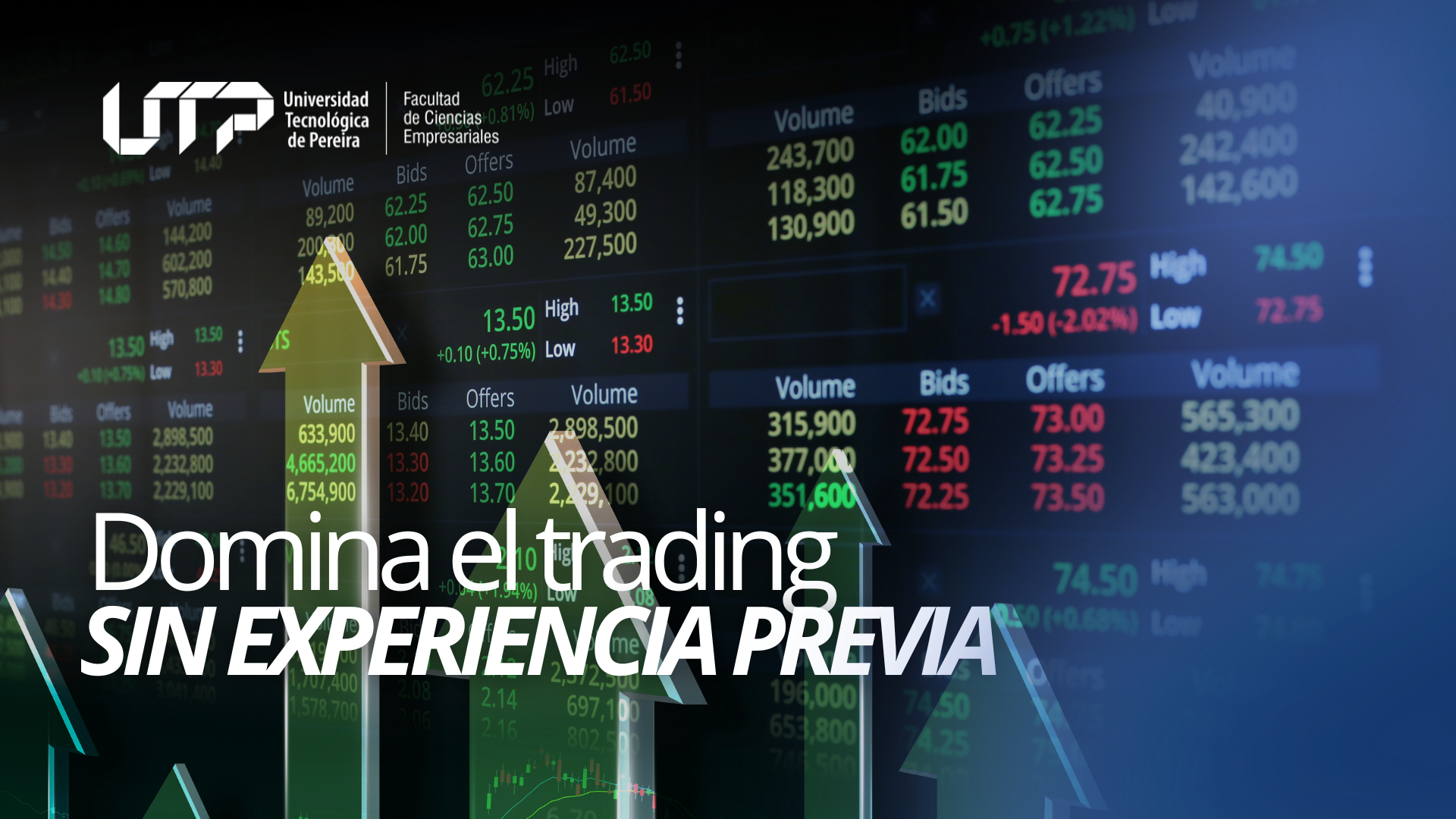 Oferta Diplomado Trading para NO TRADERS