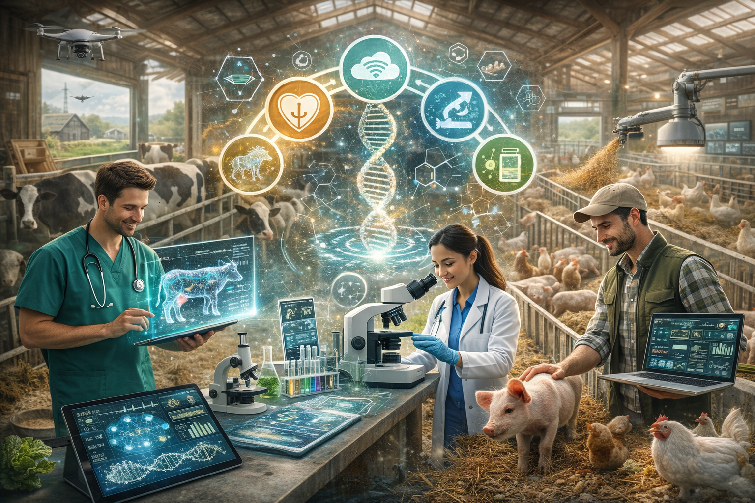 Tecnologías aplicadas a las ciencias animales