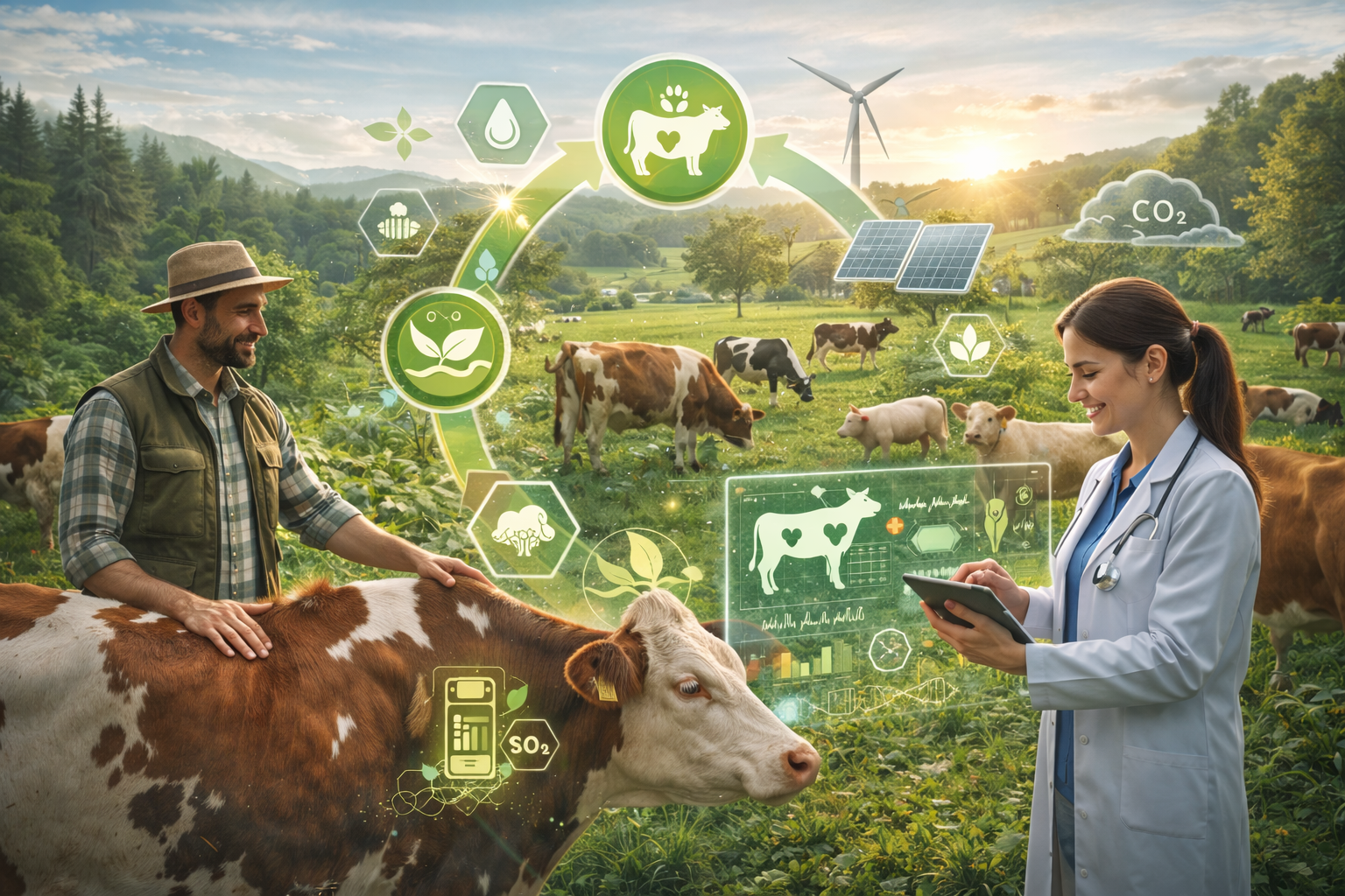 Producción animal sostenible