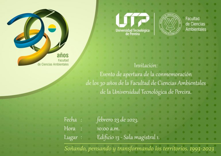 Evento de apertura en conmemoración de los 30 años de la Facultad.