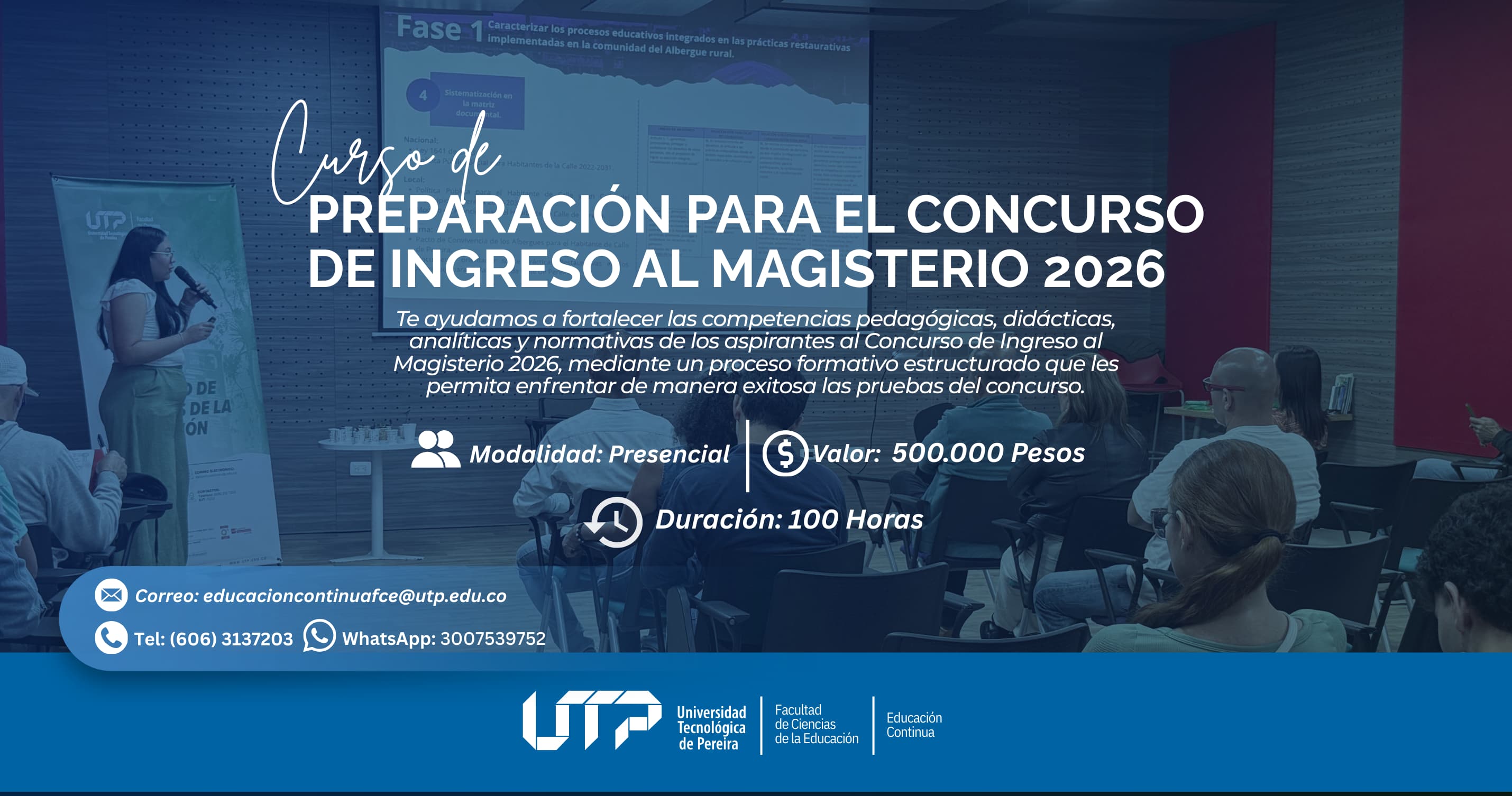 CURSO DE PREPARACIÓN PARA EL CONCURSO DE INGRESO AL MAGISTERIO 2026