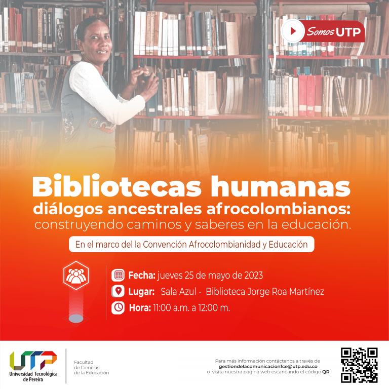 Participa de las Bibliotecas Humanas ‘Diálogos Ancestrales Afrocolombianos: Construyendo Caminos y Saberes en la Educación’.