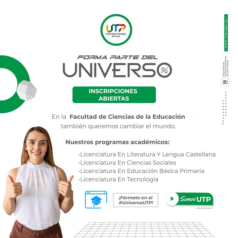 ¡Queremos que seas parte de la Facultad de Ciencias de la Educación!