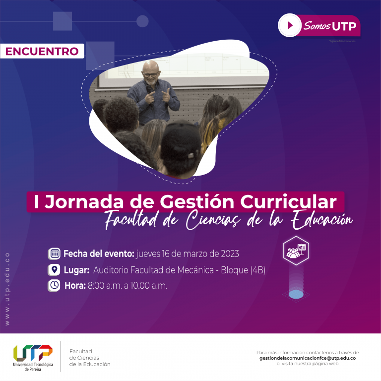 Primera Jornada de Gestión Curricular FCE