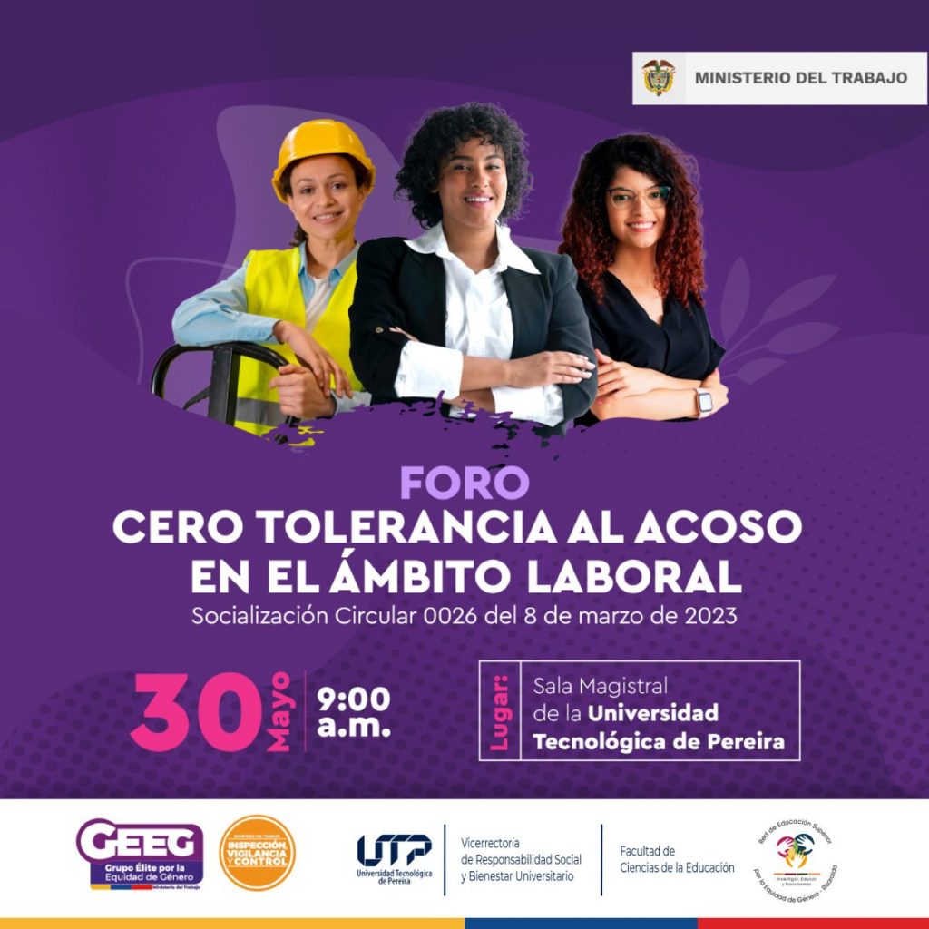 Foro: «Cero tolerancia al acoso en el ámbito laboral»