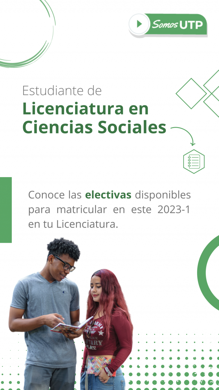 Electivas para la Licenciatura en Ciencias Sociales 2023-1