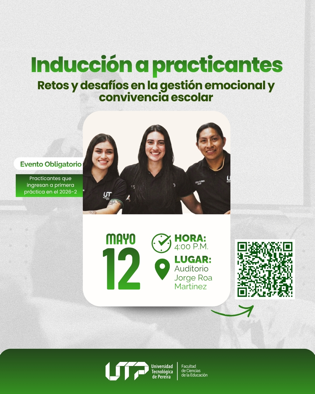 PARTICIPA DE LA INDUCCIÓN A PRACTICANTES 2026-2