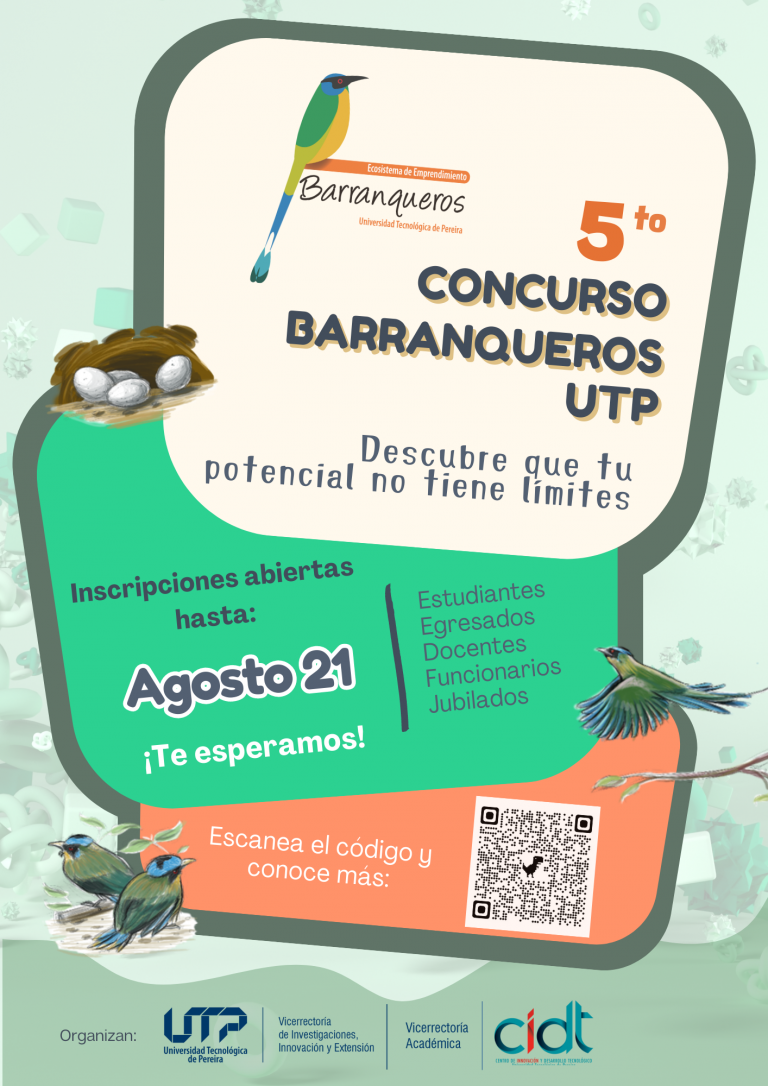 Emprendedor UTP, no dejes pasar el momento para que tu iniciativa sea reconocida.