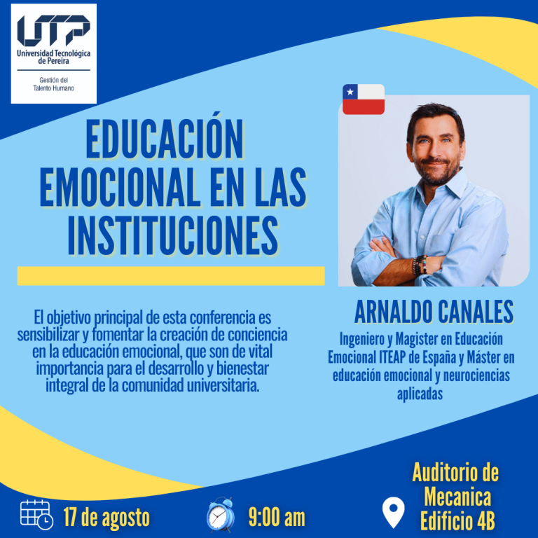Participa de la conferencia «Educación emocional en las instituciones».