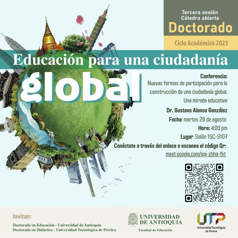 Tercera Sesión Cátedra abierta: Educación para una ciudadanía global