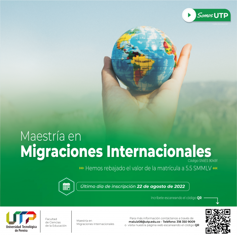 Maestría en Migraciones Internacionales 2022-2