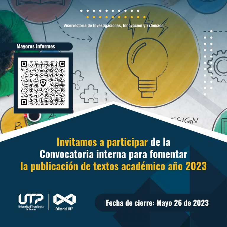 CONVOCATORIA PARA LA FINANCIACIÓN DE LIBROS Y CAPÍTULOS AÑO 2023