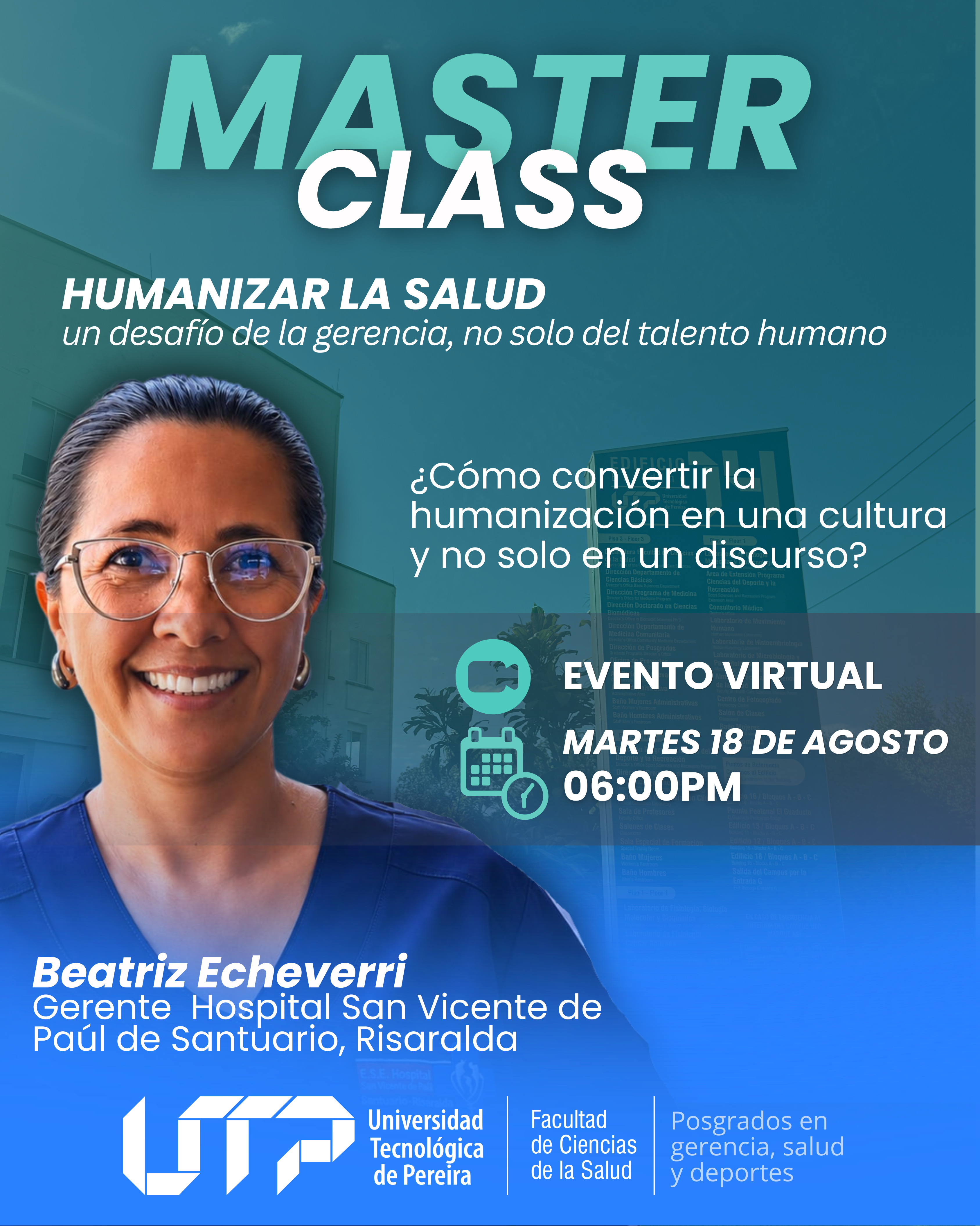MASTER CLASS: Humanizar en salud