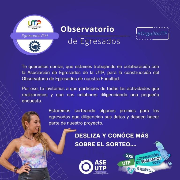 Queremos que hagas parte de nuestro observatorio