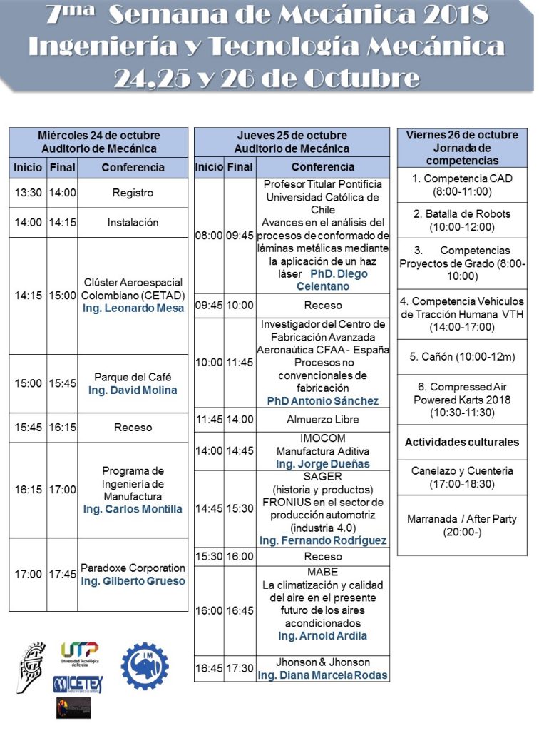 Programación Week mec