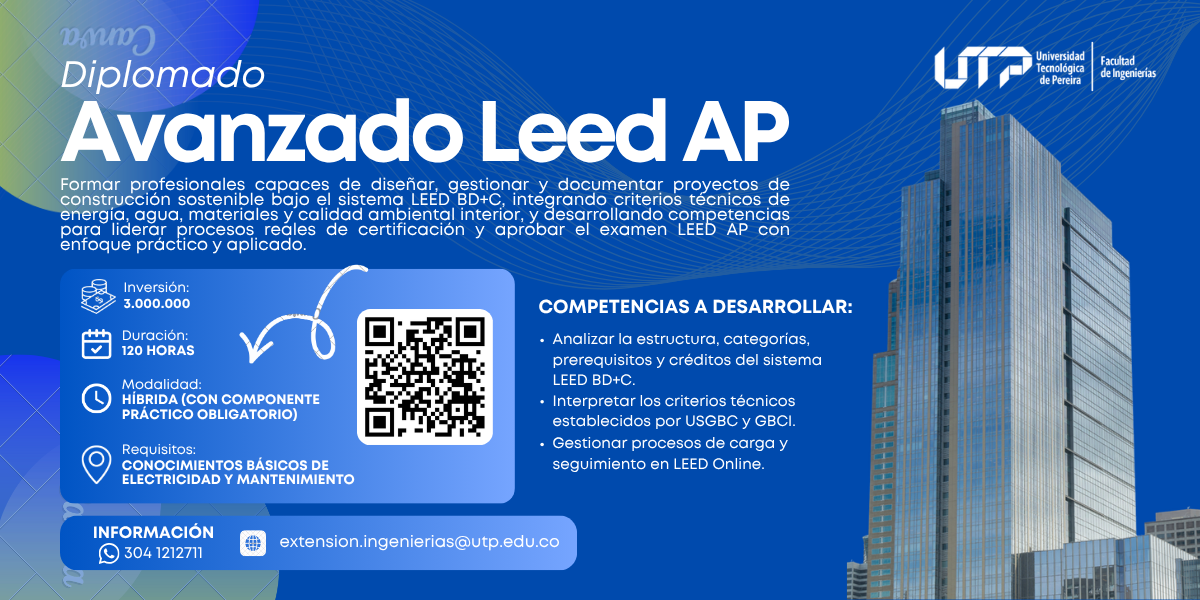 DIPLOMADO AVANZADO LEED AP.