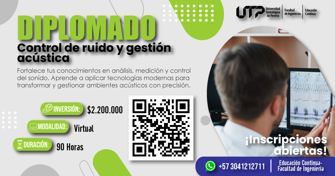 DIPLOMADO EN CONTROL DEL RUIDO Y GESTIÓN ACÚSTICA 2026